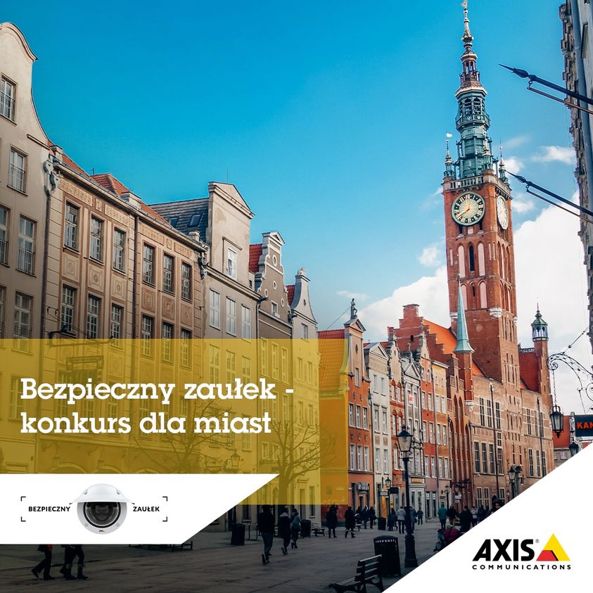 Bezpieczny zaułek, czyli jak Axis Communications wspiera bezpieczeństwo w miastach